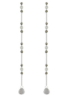 Kryształki koraliki na okno z ozdobną kryształową kulą zawieszka girlanda