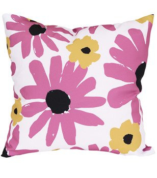 Ozdobna poszewka Rubi wzory w różowe kwiaty wzór J3