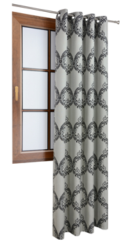 Elegancka zasłona z ornamentowym motywem Tessa wzór 8