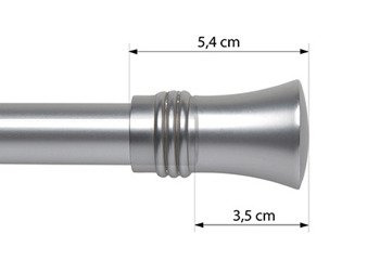 Zakończenie do karniszy 19mm (komplet) - CAPRI