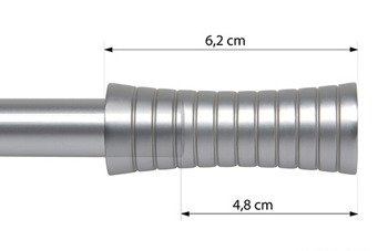 Zakończenie do karniszy 19mm (komplet) - GAO