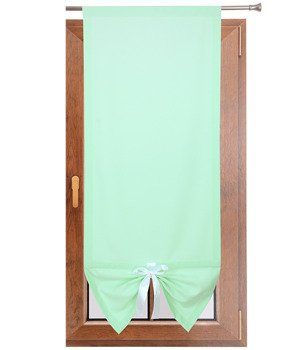 Uroczy panel gładki matowy z kokardką miętowy Gabi