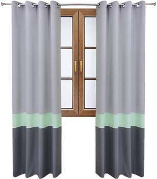 Nowoczesna zasłona trio w modne pasy Yoko wzór 15