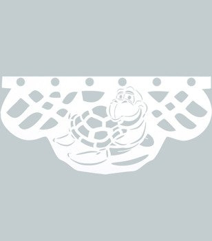 Ażurowa zazdrostka - WZÓR 20