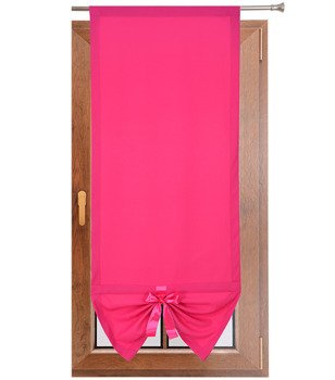 Uroczy panel gładki matowy z kokardką ciemny różowy Gabi