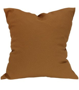 Poszewka matowa na poduszki Clara brązowa klasyczna