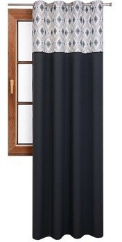 Zasłona duo zaciemniająca Tala II grafitowa