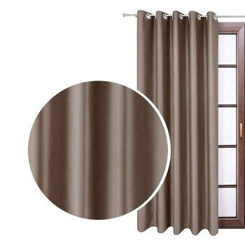 Zasłona zaciemniająca do 100 % blackout Candy ciemno beżowa