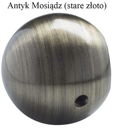 Zakończenie do karniszy 19mm (komplet) - KULA