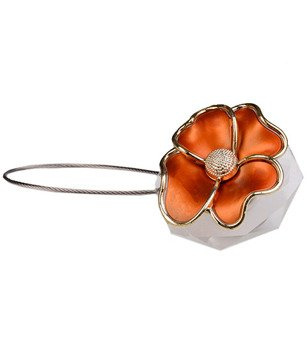 Klamerka z magnesem spinka do upinania firan zasłon wzór 27