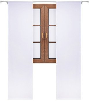 Panel gładki z tkaniny matowej Egle biały