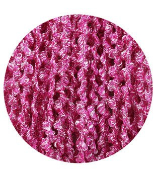 Makaron firany grube świderki ciemny różowy jasny różowy