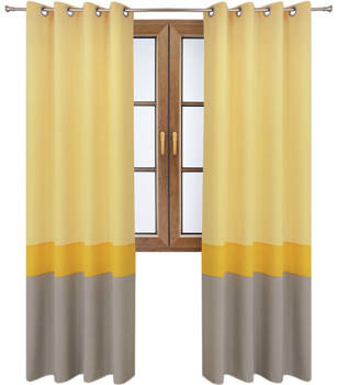 Nowoczesna zasłona trio w modne pasy Yoko wzór 3