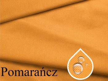 Materiał wodoodporny na zasłony obrusy poszewki ogrodowe pomarańczowy
