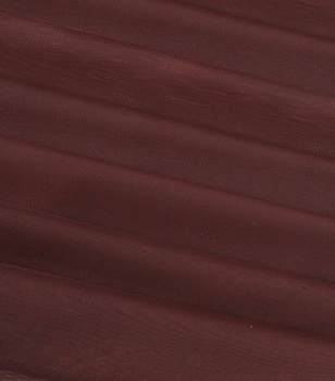 Woal gładki brązowy materiał na metry tkanina na firany zasłony