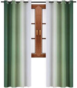 Komplet zasłon ombre cieniowane Asta butelkowa zieleń