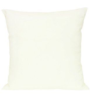 Poszewka matowa na poduszki Clara ecru klasyczna