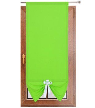 Uroczy panel gładki matowy z kokardką jaskrawy zielony Gabi