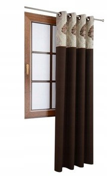 Zasłona duo z ornamentowymi wzorami Tessa 2 wzór 4