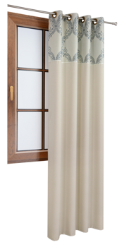 Zasłona duo z ornamentowymi wzorami Tessa 2 wzór 11