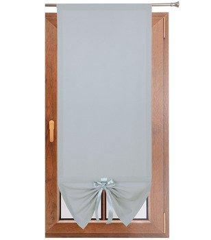 Uroczy panel gładki matowy z kokardką jasny szary Gabi