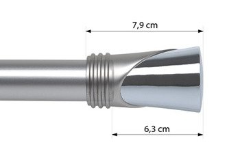 Zakończenie do karnisza 25mm (komplet) - LOCA