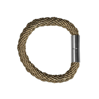 Spinka klamra magnetyczna złoty beż upinacz chwost do firan i zasłon