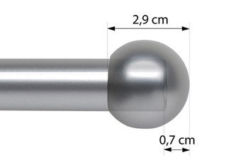 Zakończenie do karniszy 19mm 1 szt. - KULA