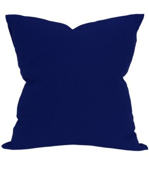 Poszewka matowa na poduszki Clara kobaltowa klasyczna