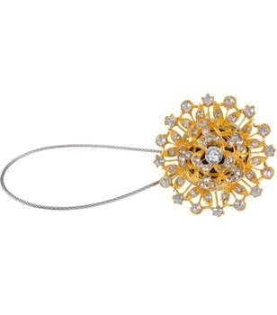 Klamerka z magnesem spinka do upinania firan zasłon wzór 37