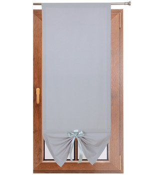 Uroczy panel gładki matowy z kokardką szary Gabi