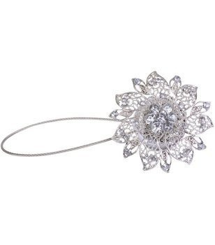 Klamerka z magnesem spinka do upinania firan zasłon wzór 46