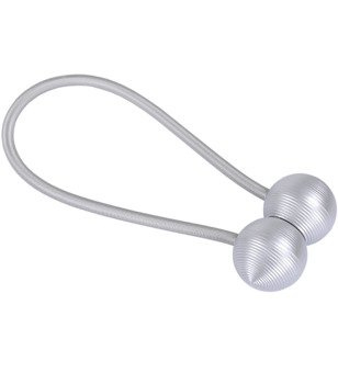 Elegancka spinka klamra  magnetyczna wzór 3 szary