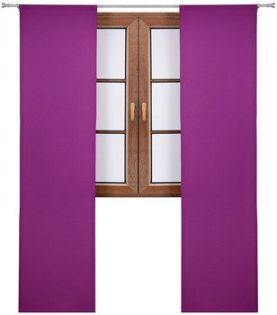 Panel gładki z tkaniny matowej Egle fuksja