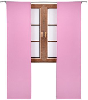 Panel gładki z tkaniny matowej Egle jasny różowy