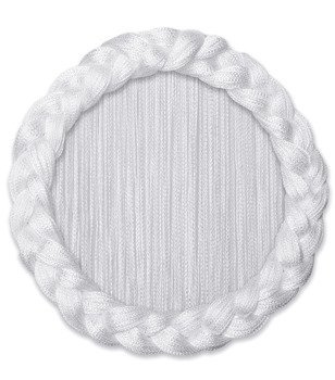 Makaron gładki zimny arktyczny biały klasyczny sznurki