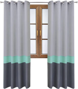 Nowoczesna zasłona trio w modne pasy Yoko wzór 16