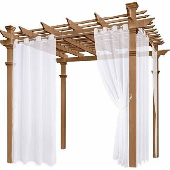 Firany ogrodowe zasłonka firana do altany na taras balkon