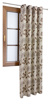 Elegancka zasłona z motywem w kwiaty Tessa wzór 2