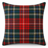 Poszewka świąteczna w kratkę czerwono zielona na poduszkę dekoracja boże narodzenie