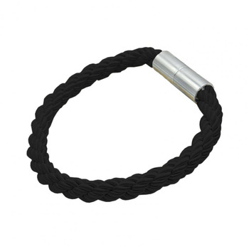 Spinka klamra magnetyczna czarna upinacz chwost do firan i zasłon