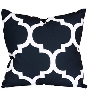 Ozdobna poszewka Rubi wzory w grafitowe maroko wzór A2 Sale M99