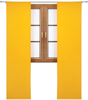 Panel gładki z tkaniny matowej Egle słoneczny żółty