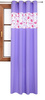 Zasłona matowa duo ptaszki Cindy wzór T1 jasno fioletowa