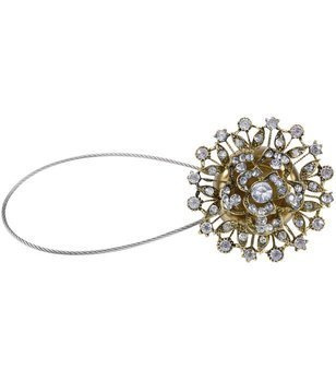 Klamerka z magnesem spinka do upinania firan zasłon wzór 39