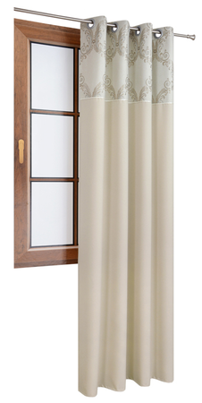 Zasłona duo z ornamentowymi wzorami Tessa 2 wzór 12