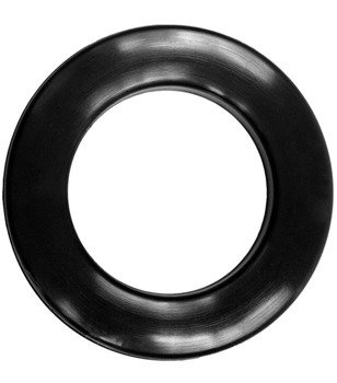 Przelotki kółka do firan i zasłon czarny na karnisz