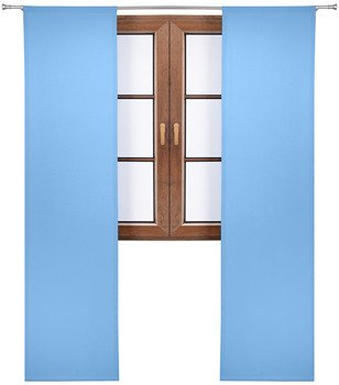 Panel gładki z tkaniny matowej Egle błękitny