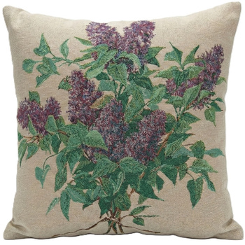 Poszewka dekoracyjna gobelinowa z motywem kwiatów bzu