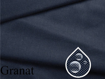 Materiał wodoodporny na zasłony obrusy poszewki ogrodowe granatowy